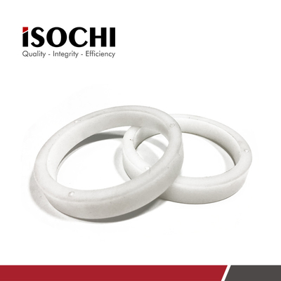 White Plastic PCB Pressure Foot Cup Washer For Anderson Routing Machine