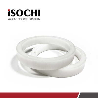 White Plastic PCB Pressure Foot Cup Washer For Anderson Routing Machine