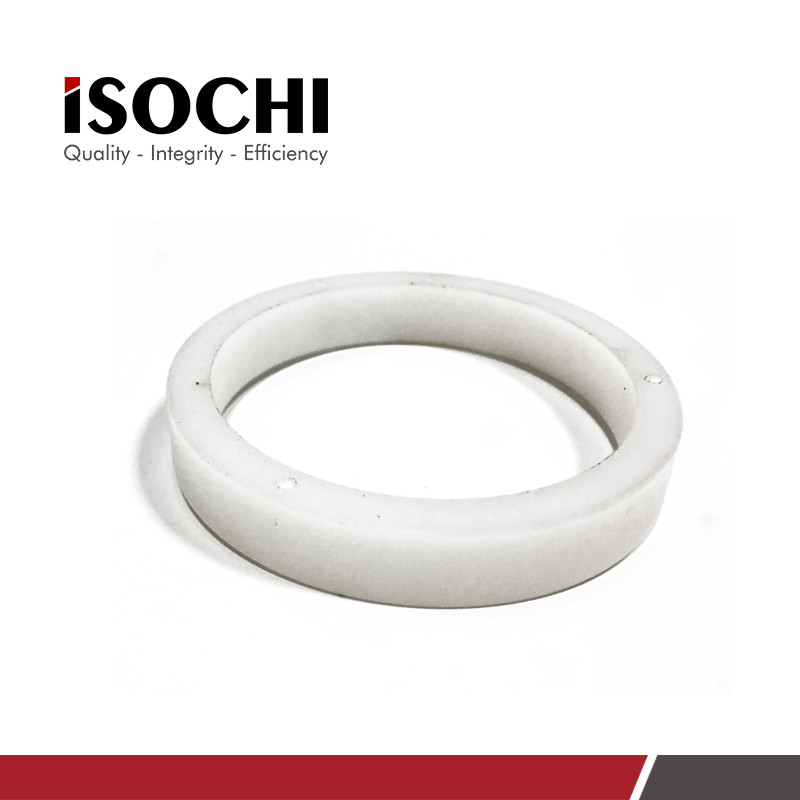 White Plastic PCB Pressure Foot Cup Washer For Anderson Routing Machine
